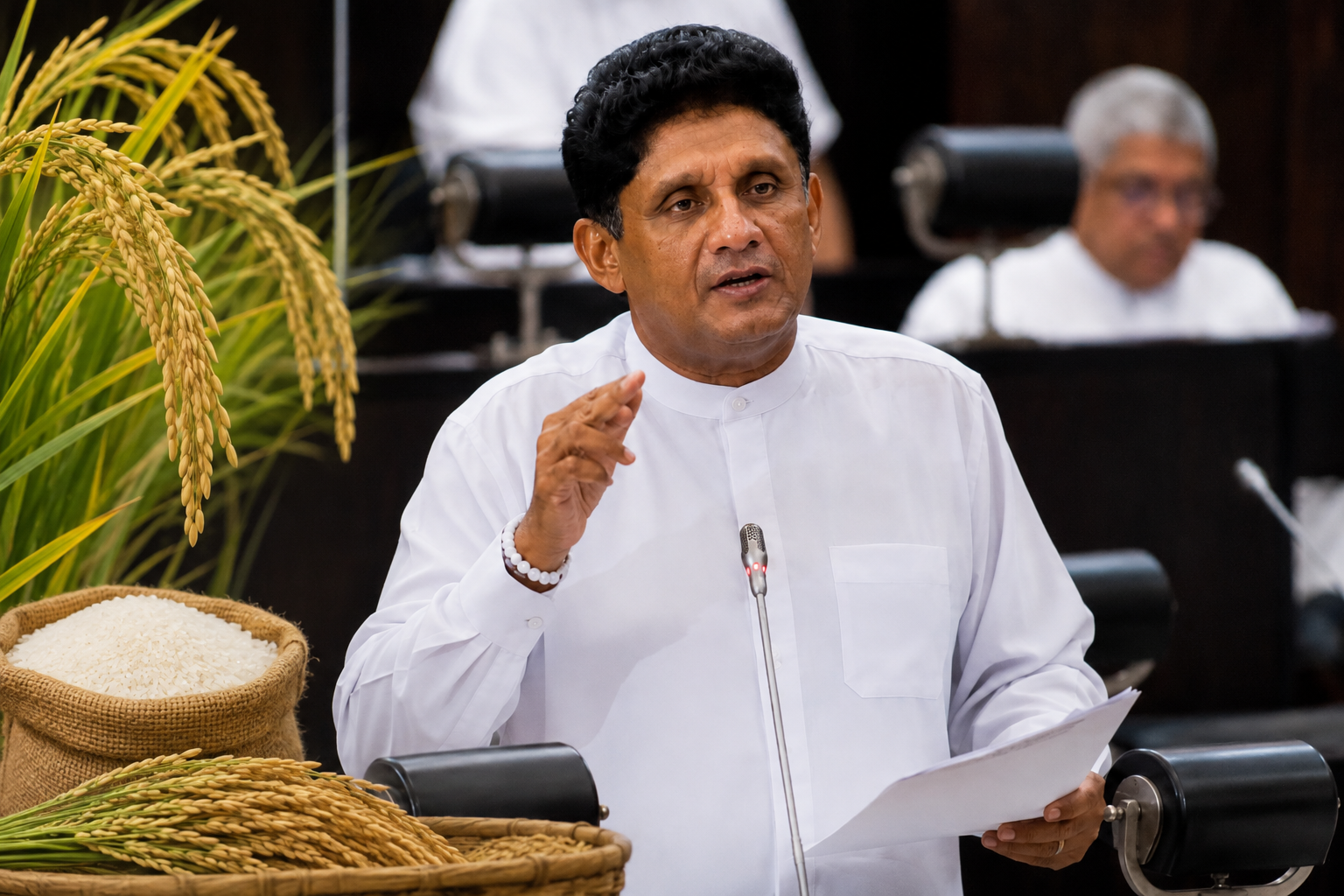 ගොවියා රජ කරවනවා කියා ඇවිත් විදේශයෙන් හාල් ගෙන්වීම හරිද..? 